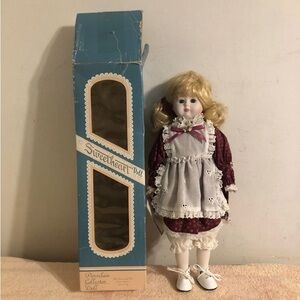 Vintage Cardinal Porcelain 16” Collector Doll Brooke #D-306 NOS